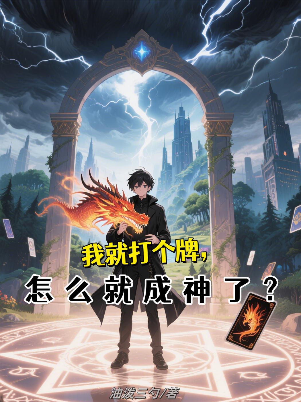 我就打个牌